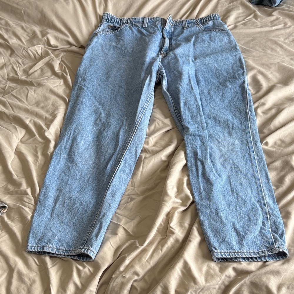 Lee Light Wash Blue Denim Jeans